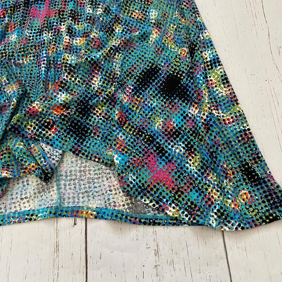 CAbi Confetti Dot Print Sleeveless Tunic Swing Top - Picture 5 of 8
